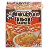 Maruchan Instant Lunch Hot & Spicy Chicken Flavor Ramen Noodle Soup Cup