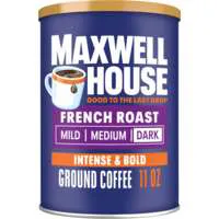 Maxwell House French Roast Dark Roast Ground CoƯee