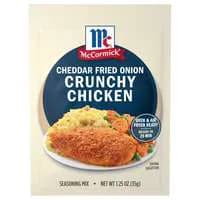 McCormick Cheddar Fried Onion Crunchy Chicken Seasoning Mix Packet