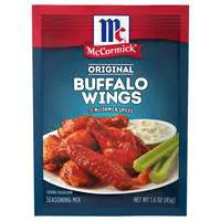 McCormick Original BuƯalo Wings Seasoning Mix Packet