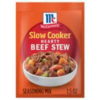McCormick Slow Cooker Hearty Beef Stew Seasoning Mix Packet