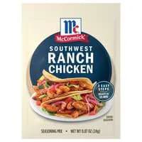 McCormick Street Taco Southwestern Ranch Chicken Seasoning Mix Packet