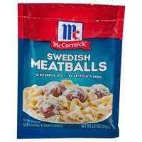 McCormick Swedish Meatballs Seasoning & Sauce Mix Packet