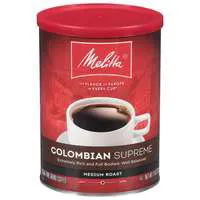 Melitta Colombian Supreme Medium Roast Extra Fine Grind Cofee