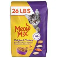 Meow Mix Original Choice Chicken Turkey Salmon & Fish Dry Cat Food