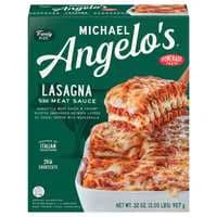 Michael Angelo's Lasagna with Meat Sauce Family Size Frozen Meal