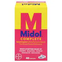 Midol Complete Multi-Symptom Relief Caplets