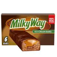 MILKY WAY Chocolate with Caramel Ice Cream Bars - 6 ct