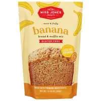 Miss Jones Baking Co. Gluten Free Banana Bread & MuƯin Mix