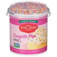 Miss Jones Baking Co. Gluten Free Confetti Pop Frosting with Coconut Oil