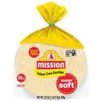 Mission Super Soft Yellow Corn Tortillas