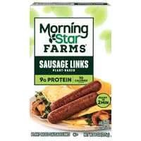 MorningStar Farms Plant Protein Veggie Breakfast Sausage Links - 10 ct