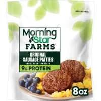 MorningStar Farms Plant Protein Veggie Breakfast Sausage Patties - 6 ct