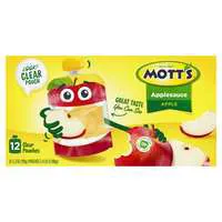 Mott's Apple Applesauce Pouches - 12 ct