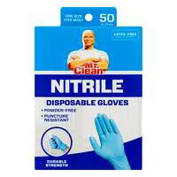 Mr. Clean Disposable Nitrile Gloves Latex Free