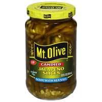 Mt. Olive Candied Jalapeno Pepper Slices with Sea Salt