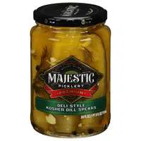 Mt. Olive Majestic Picklery Deli Style Kosher Dill Pickle Spears