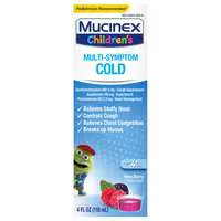 Mucinex Children's Multi Symptom Cold Very Berry Flavor Liquid