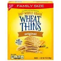 Nabisco Wheat Thins Original Whole Grain Crackers Family Size