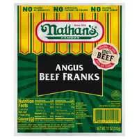 Nathan's Famous Angus Beef Franks - 6 ct