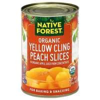 Native Forest Organic Sliced Peaches in Juice