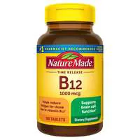 Nature Made 1000mcg Vitamin B12 Time Release Tablets
