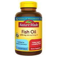Nature Made 1200mg Fish Oil Softgels