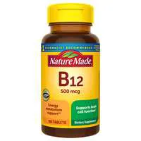 Nature Made 500mcg Vitamin B12 Tablets