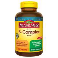 Nature Made Super B-Complex + Vitamin C Tablets