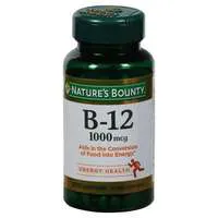 Nature's Bounty 1000mcg B12 Coated Tablets