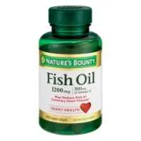 Nature's Bounty 1200mg Fish Oil Odorless Coated Softgels