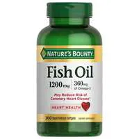 Nature's Bounty 1200mg Fish Oil Softgels