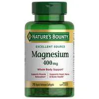 Nature's Bounty 400mg Magnesium Softgels