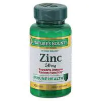 Nature's Bounty 50mg Zinc Caplets