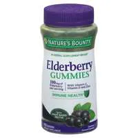 Nature's Bounty Immune Health 100mg Elderberry Gummies