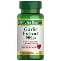 Nature's Bounty Odorless 1000mg Garlic Softgels