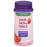 Nature's Bounty Strawberry Advanced Hair Skin & Nails Gummies