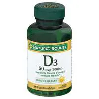 Nature's Bounty Super Strength 2000IU Vitamin D3 Softgels