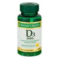 Nature's Bounty Super Strength 2000IU Vitamin D3 Tablets