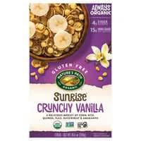 Nature's Path Organic Gluten Free Sunrise Crunchy Vanilla Cereal