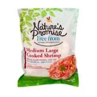 Nature's Promise Cooked Tail-On Medium Large Shrimp 41-50 ct per lb Frozen