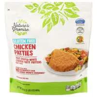 Nature's Promise Gluten Free Chicken Patties - apx 6 ct Frozen
