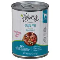 Nature's Promise Grain Free Chicken Turkey & Salmon Adult Wet Dog Food