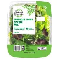 Nature's Promise Greenhouse Grown Spring Mix Lettuce