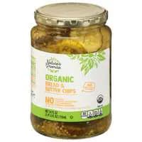 Nature's Promise Organic Bread & Butter Pickle Chips