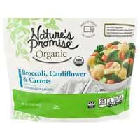 Nature's Promise Organic Broccoli Cauliflower & Carrots Frozen