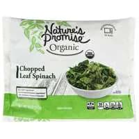 Nature's Promise Organic Chopped Leaf Spinach Frozen