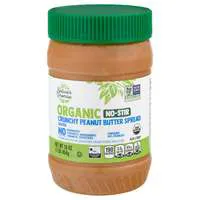 Nature's Promise Organic Crunchy No Stir Peanut Butter