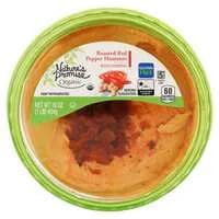 Nature's Promise Organic Gluten Free Roasted Red Pepper Hummus w/Topping