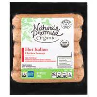 Nature's Promise Organic Hot Italian Chicken Sausage - 5 ct
